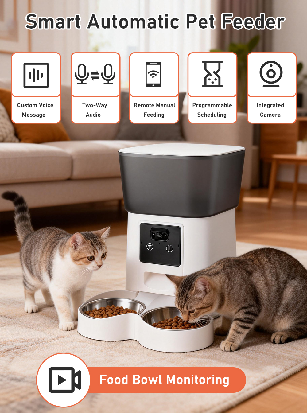 Smart Automatic Pet Feeder